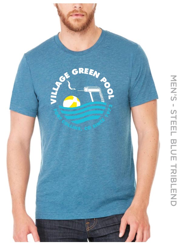 Men's T-Shirts - Village Green Pool